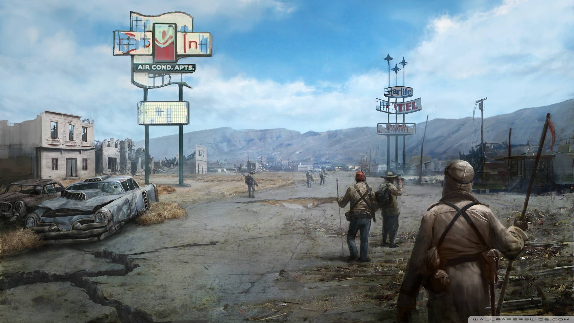Fallout New Vegas Concept Art Wallpaper