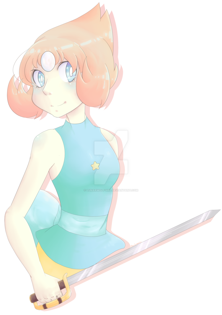 Steven Universe Pearl by LunarWolfGirl on