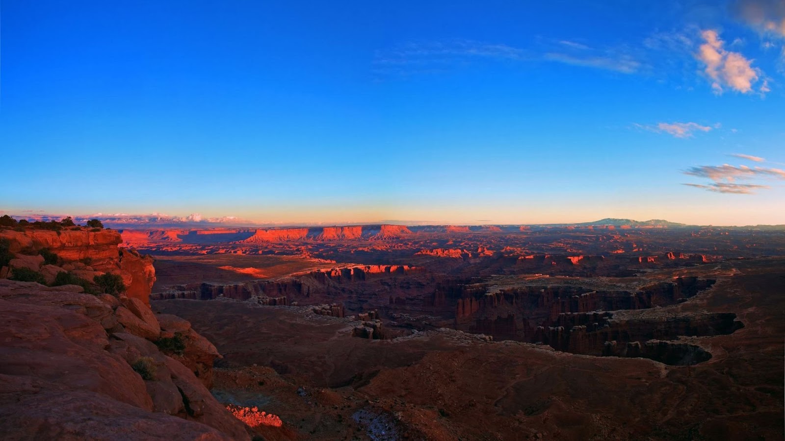 Canyon Panorama Nature Shoot Full HD Desktop Wallpaper 1080p