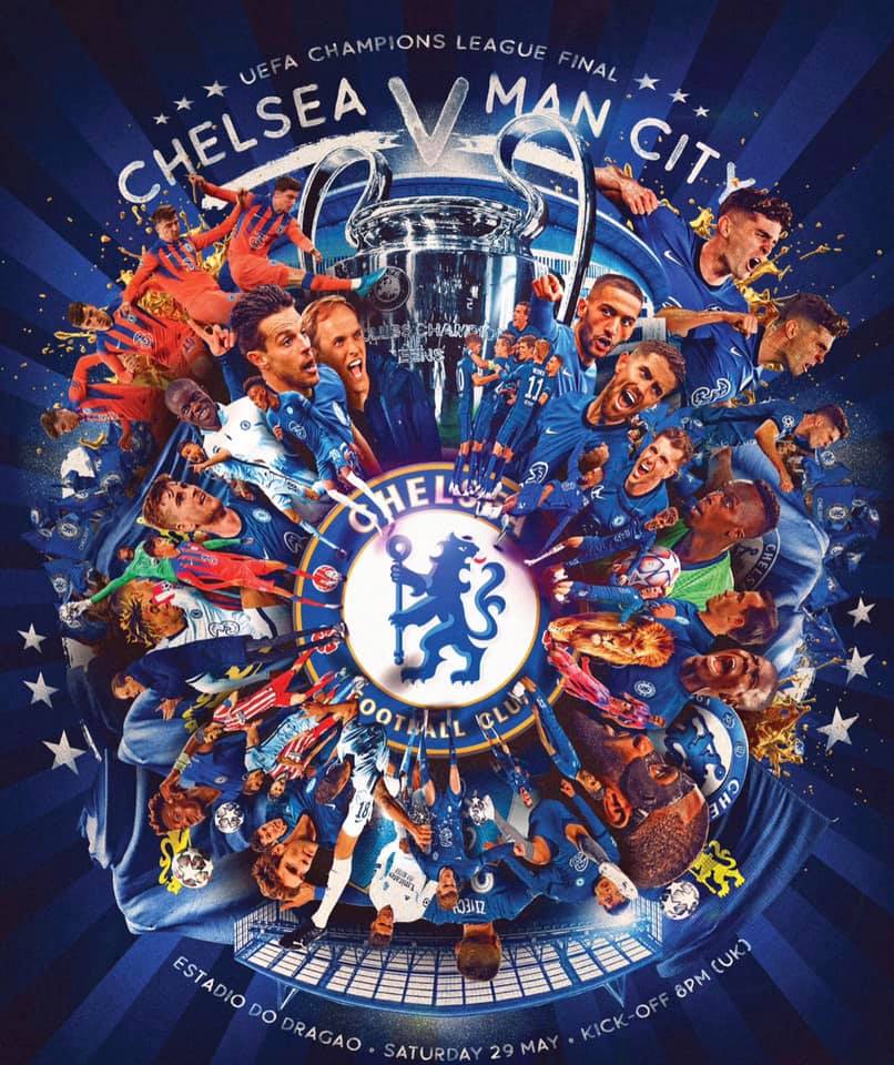 Wallpaper Chelsea Man City Uefa Champion League