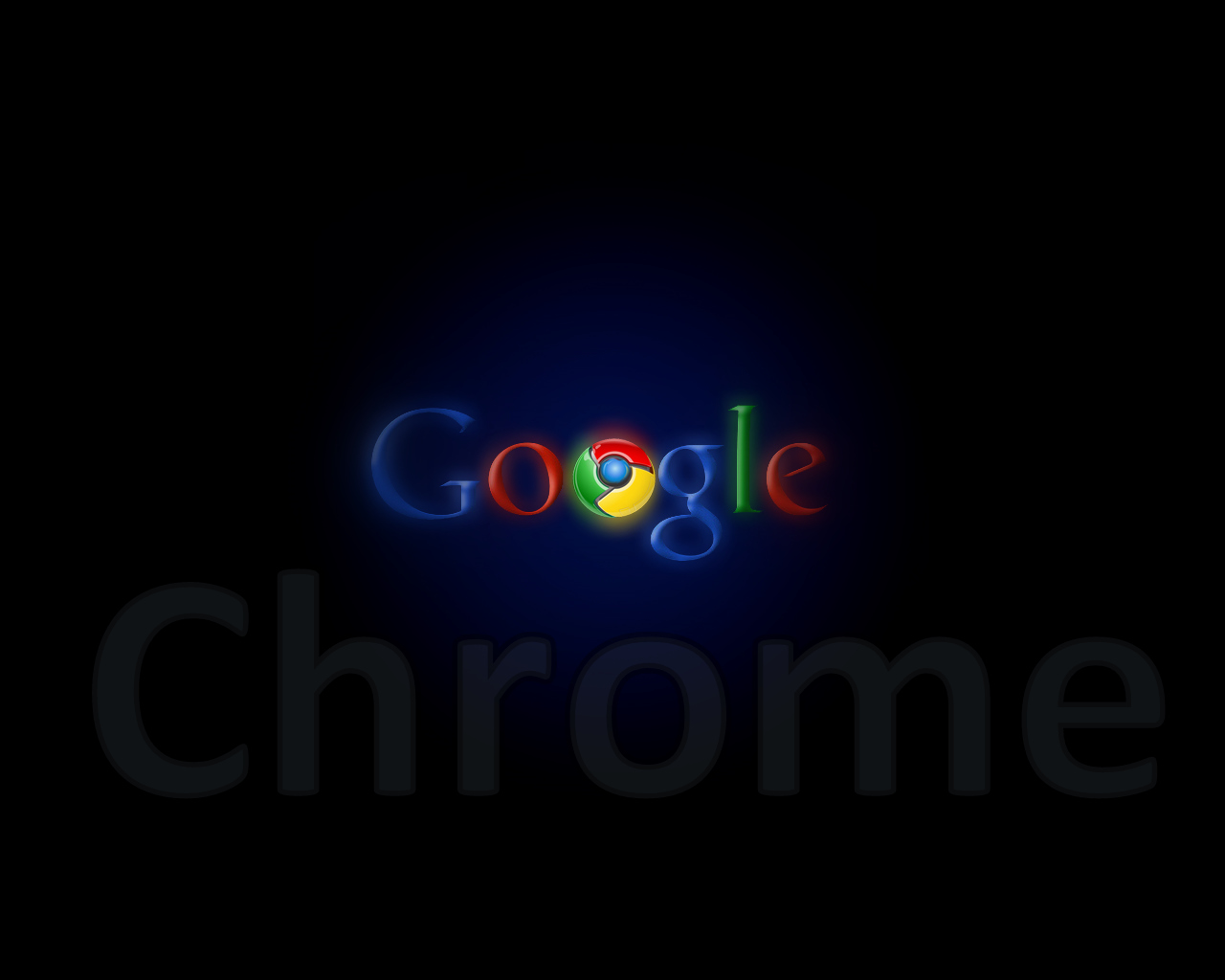 Wallpaper Logo Black Google Chrome
