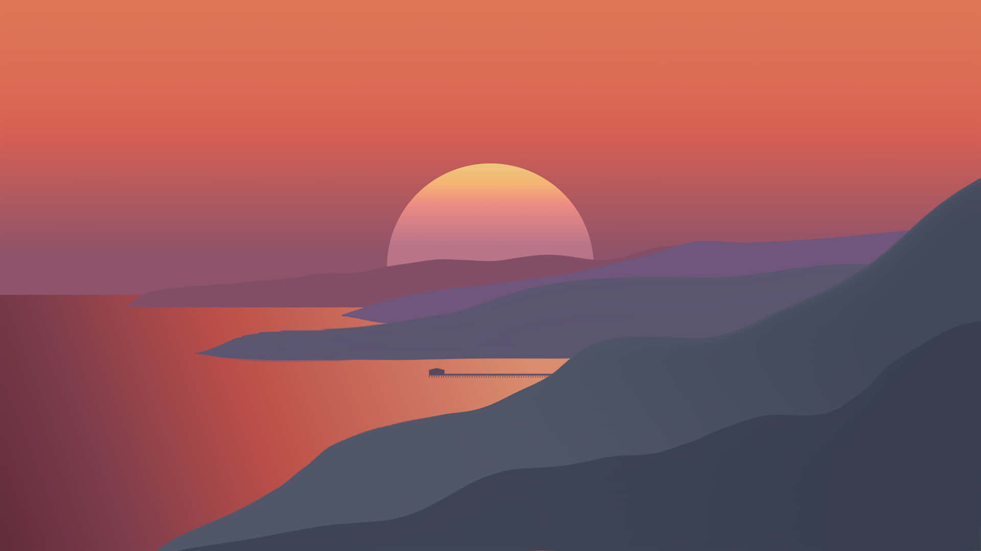 A Minimalist Wallpaper Design