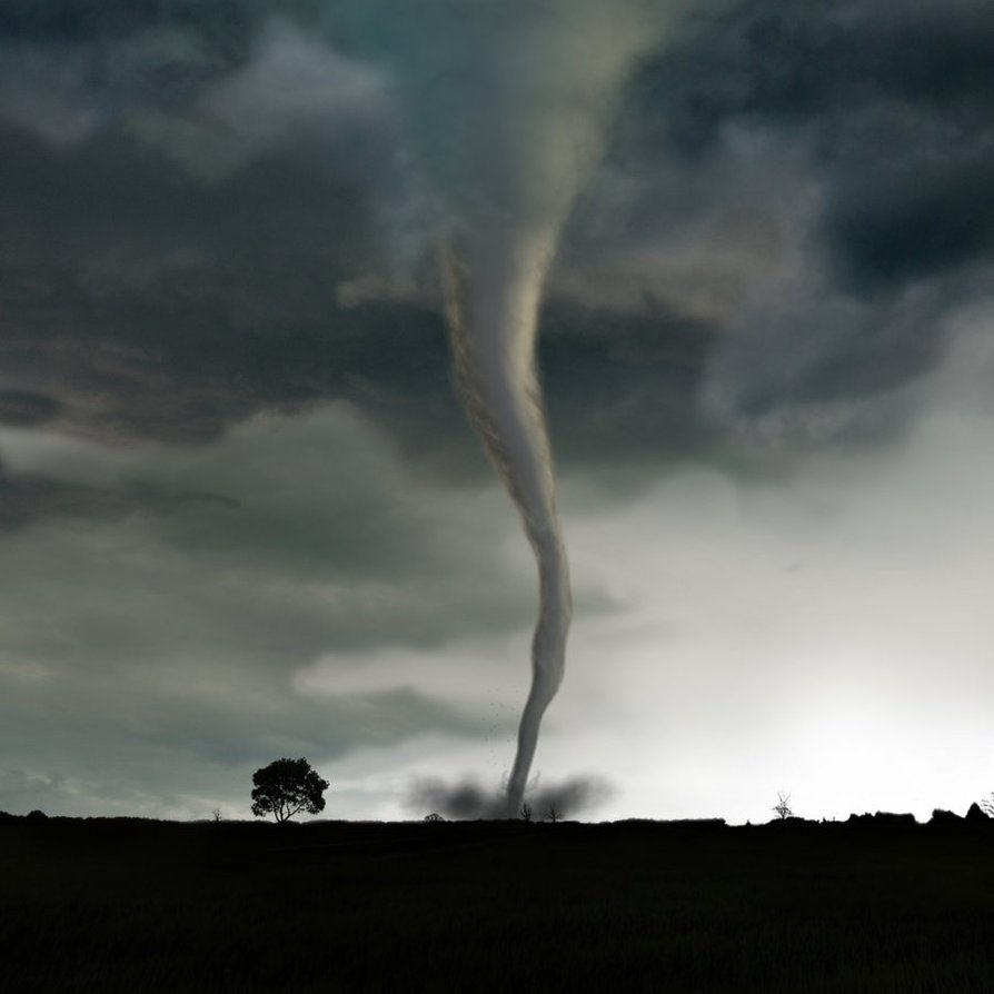 Tornado Simulation Animated By Denysalmaral