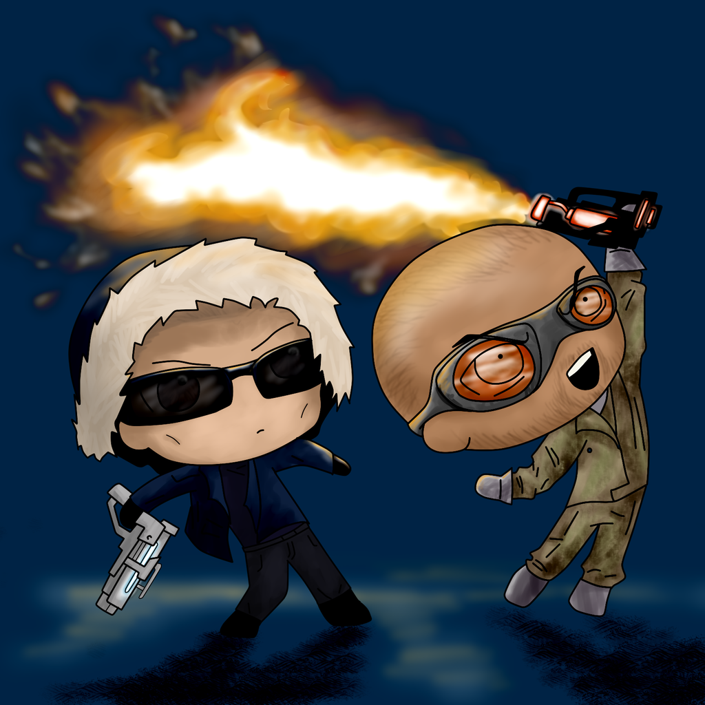 Cw Captain Cold And Heatwave By Biazerod