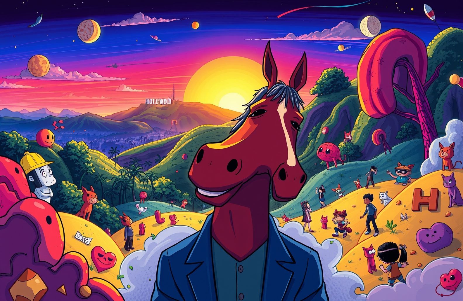 Bojack Horseman Wallpaper