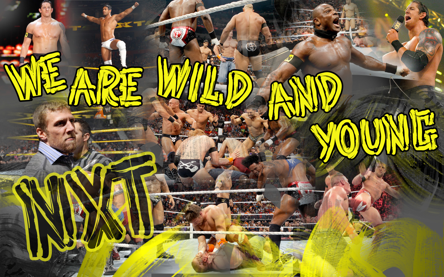 Wild And Young Wwe S The Nexus Wallpaper