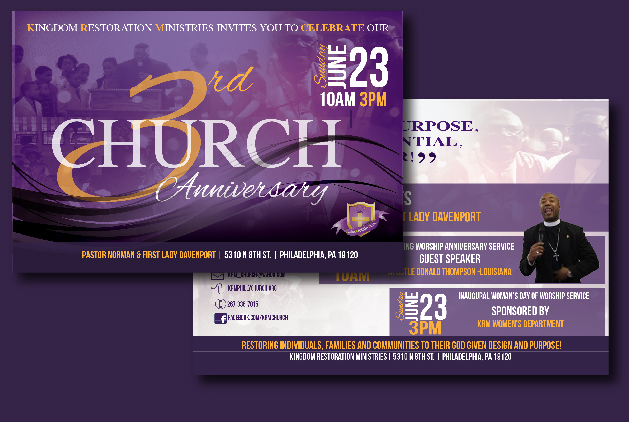 Church Anniversary Background