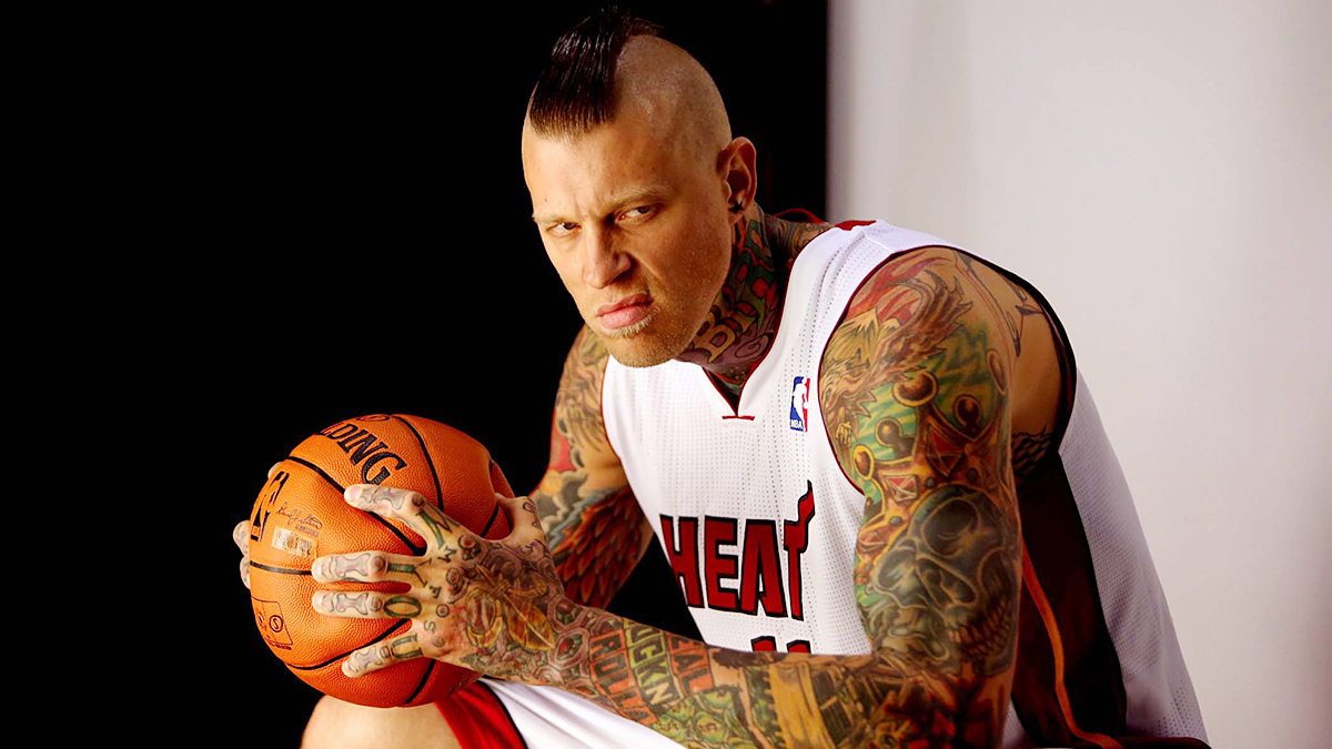 Amazing Gif Of Ex Heat Player Chris Andersen Details His Changing