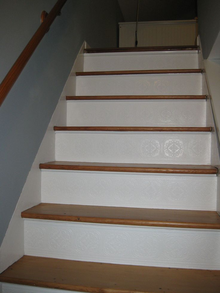 Free download The finished stairs 3 rolls of paintable textured