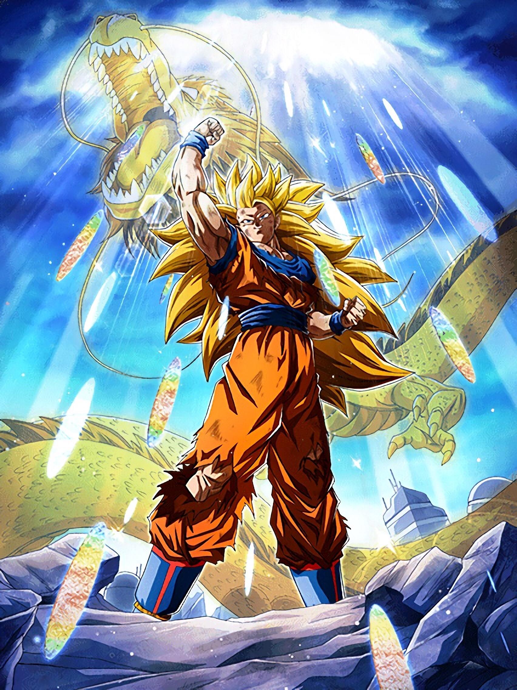 Lr Ssj3 Goku HD Wallpaper Wallpapertip