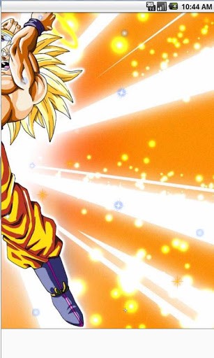 Goku Power Up Wallaper Wallpaper Features Out Character