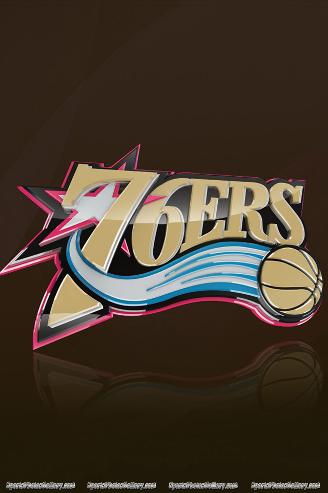 Philadelphia 76ers 3d Logo iPhone Wallpaper Sports Gallery