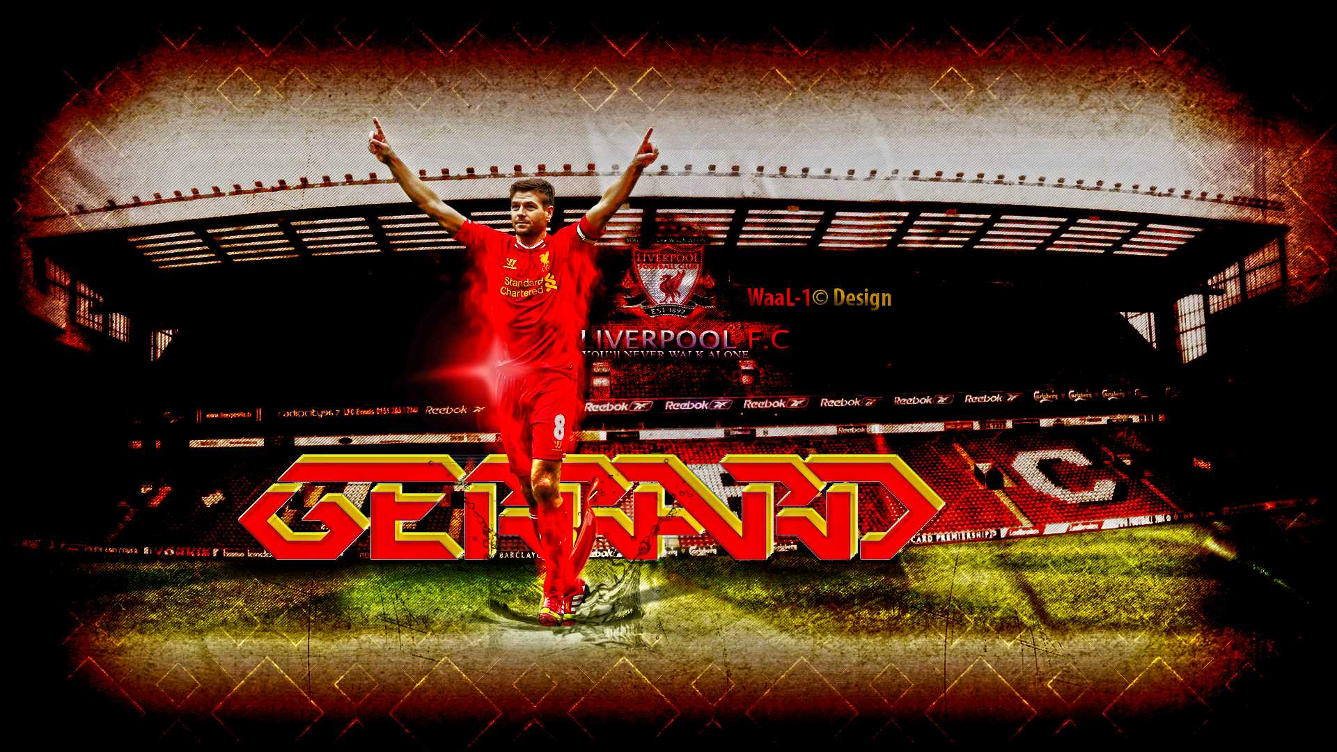 🔥 Free Download Steven Gerrard Wallpaper By Waaali by @lmoore55