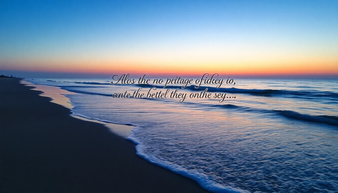 Ocean Quote Wallpaper