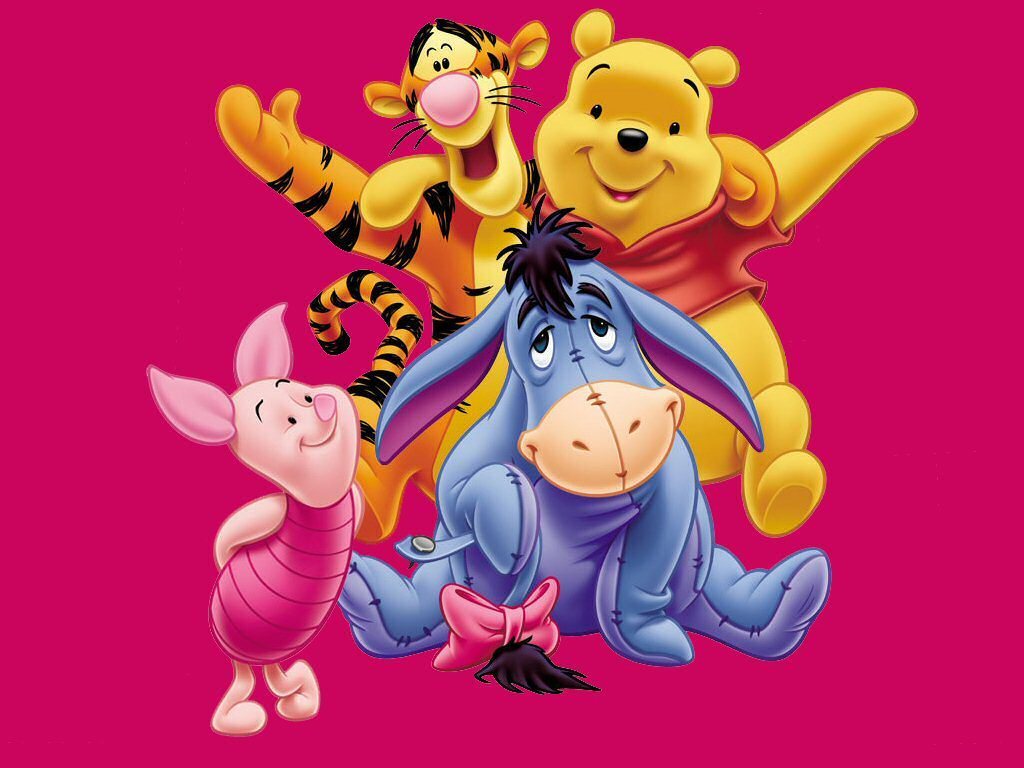 Wallpaper Winnie The Pooh And Friends