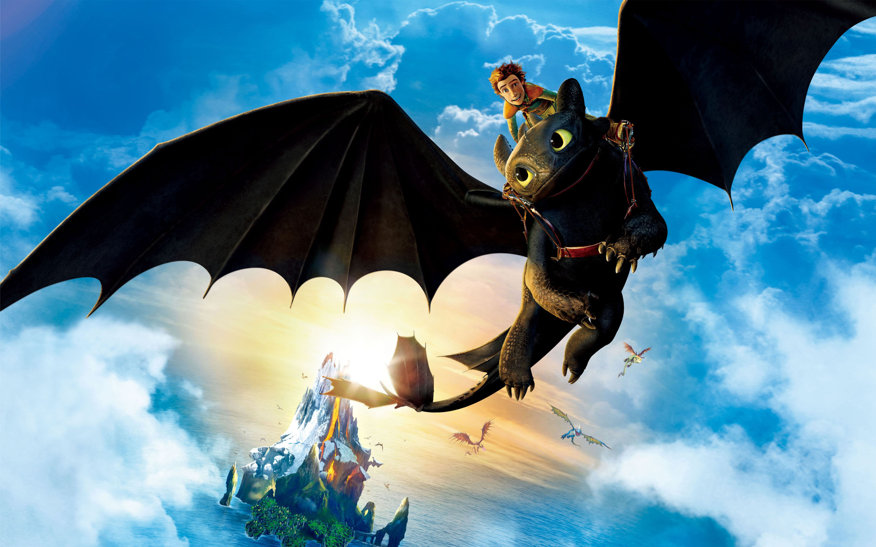 Hiccup And Toothless Exclusive HD Wallpaper