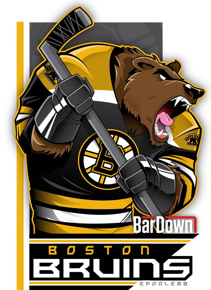 The Dirty Rotten Stinkin Boston Bruins As Rendered By Epoole88
