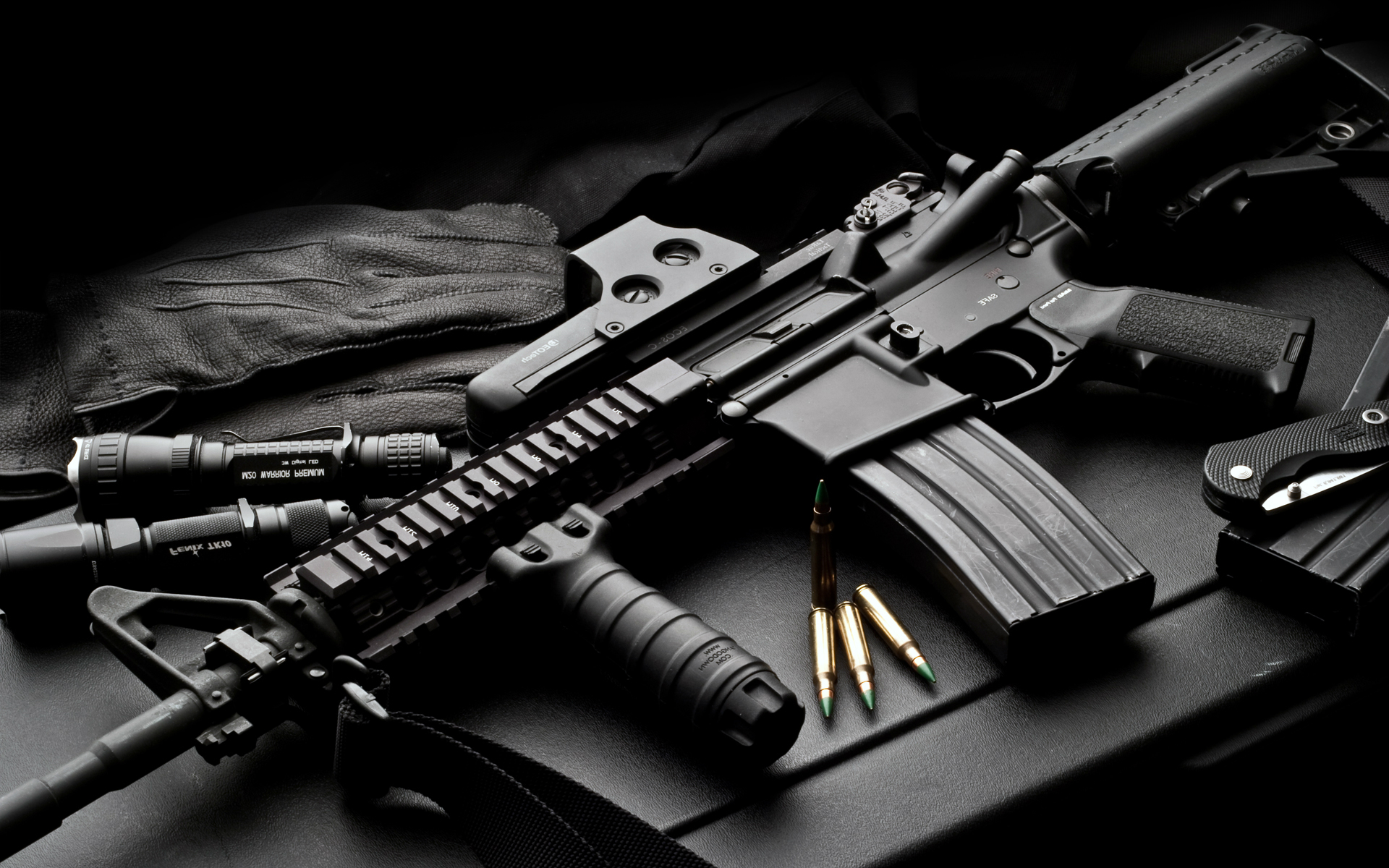 Rifle Desktop Wallpaper Gun Image HD