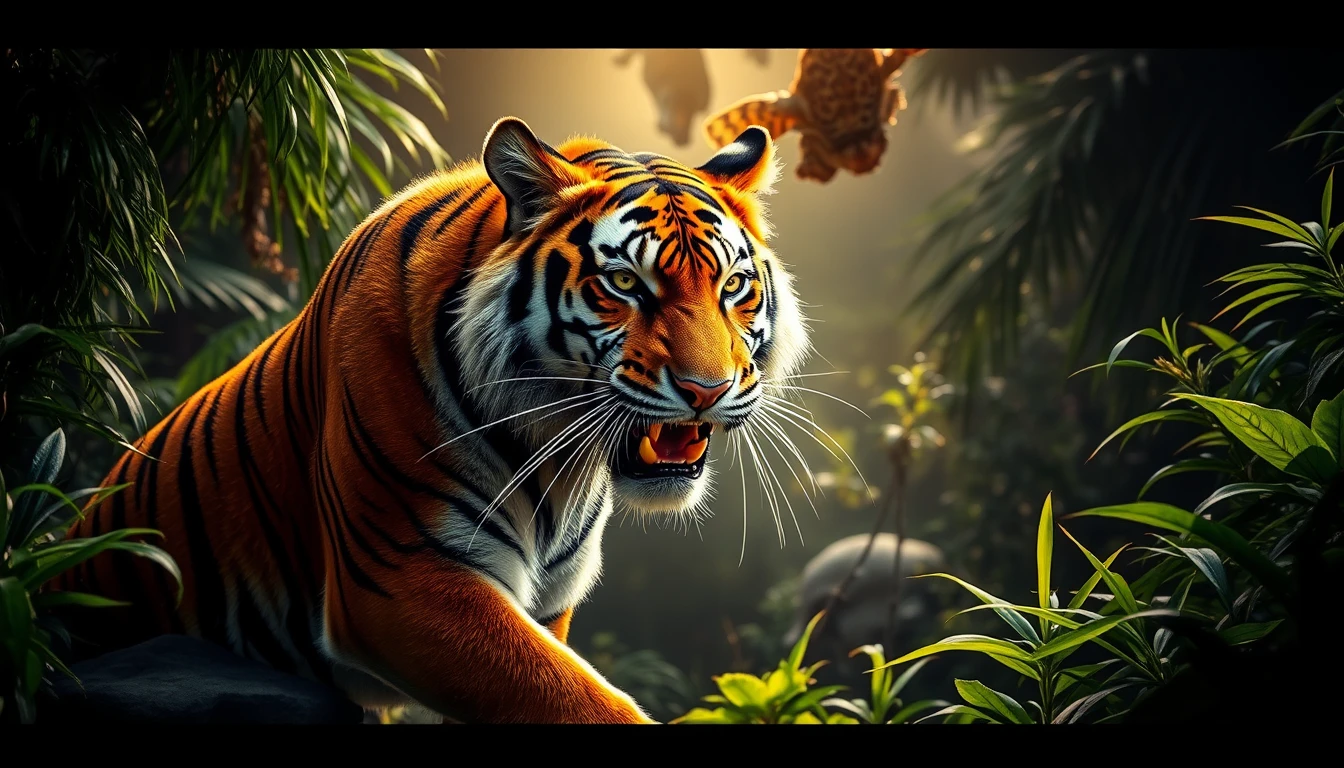 🔥 [30+] Coolest Tiger Wallpapers | WallpaperSafari