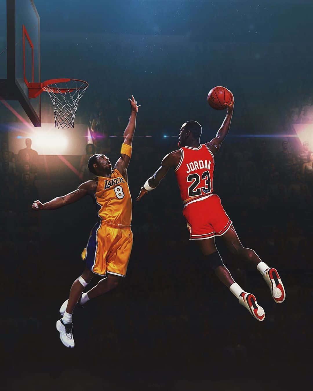 The King Of Basketball Michael Jordan And Kobe Bryant