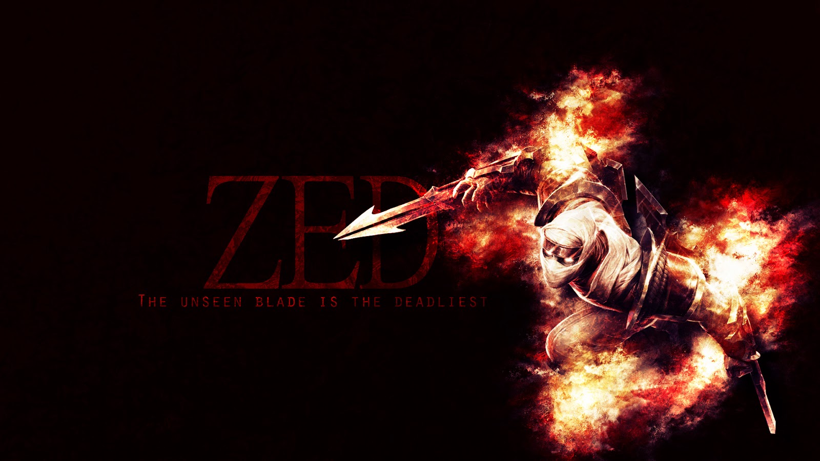 Zed League Of Legends Wallpaper Desktop