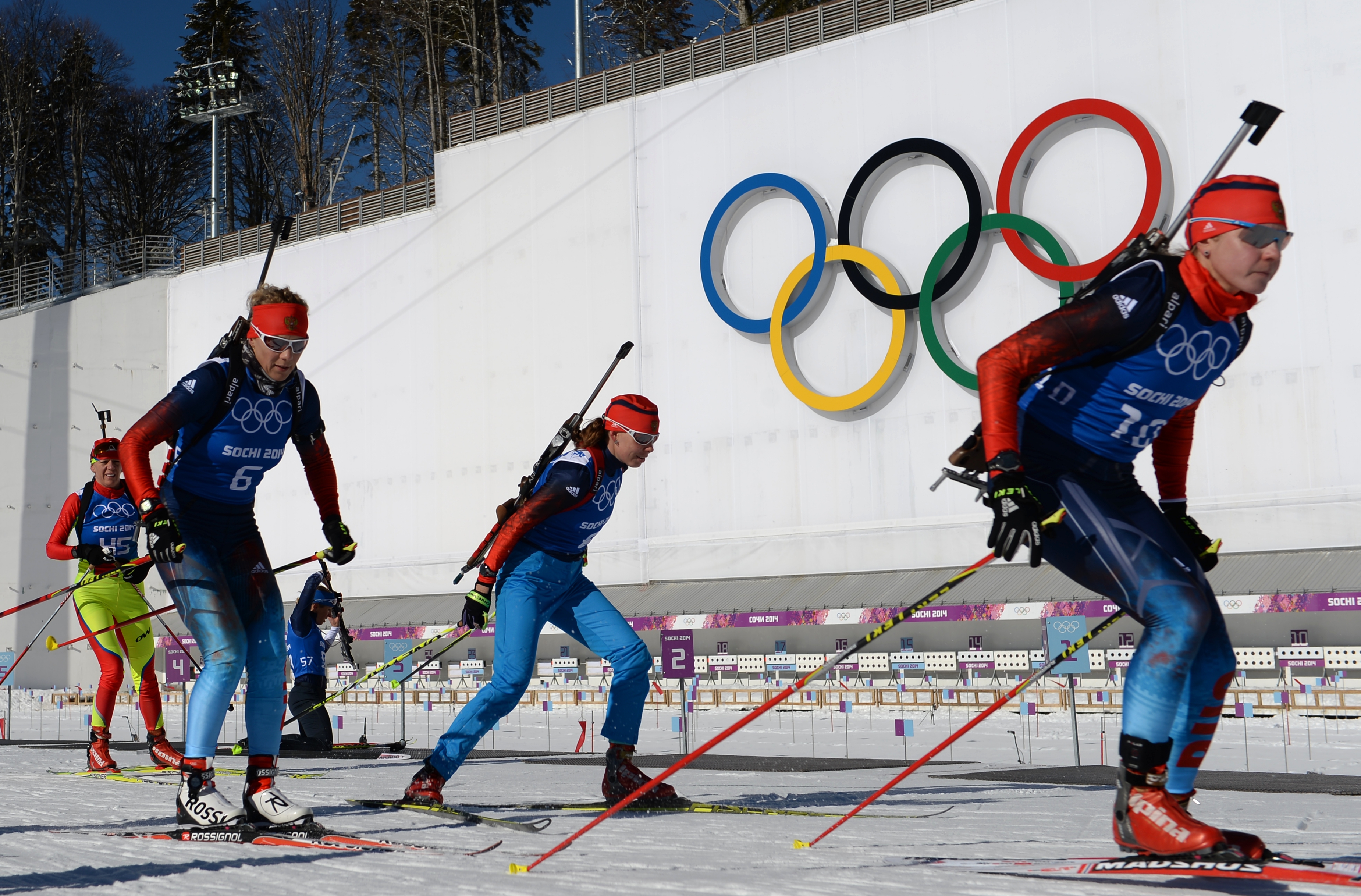 Biathlon Petition At The Olympic Games In Sochi