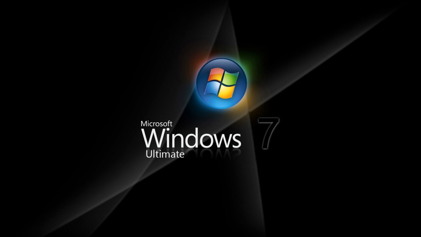 Wallpaper Windows 7 3d Resolution 1366x768 Image Num 18