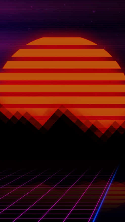 80s Retro Style Wallpaper