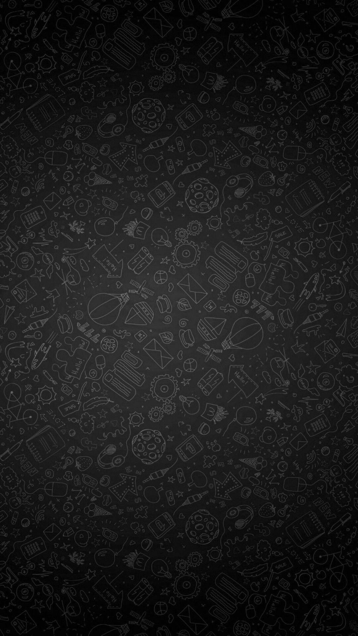Black iPhone Wallpaper S