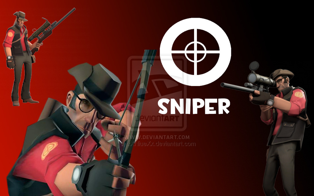Tf2 Wallpaper Sniper By Xxniuexx