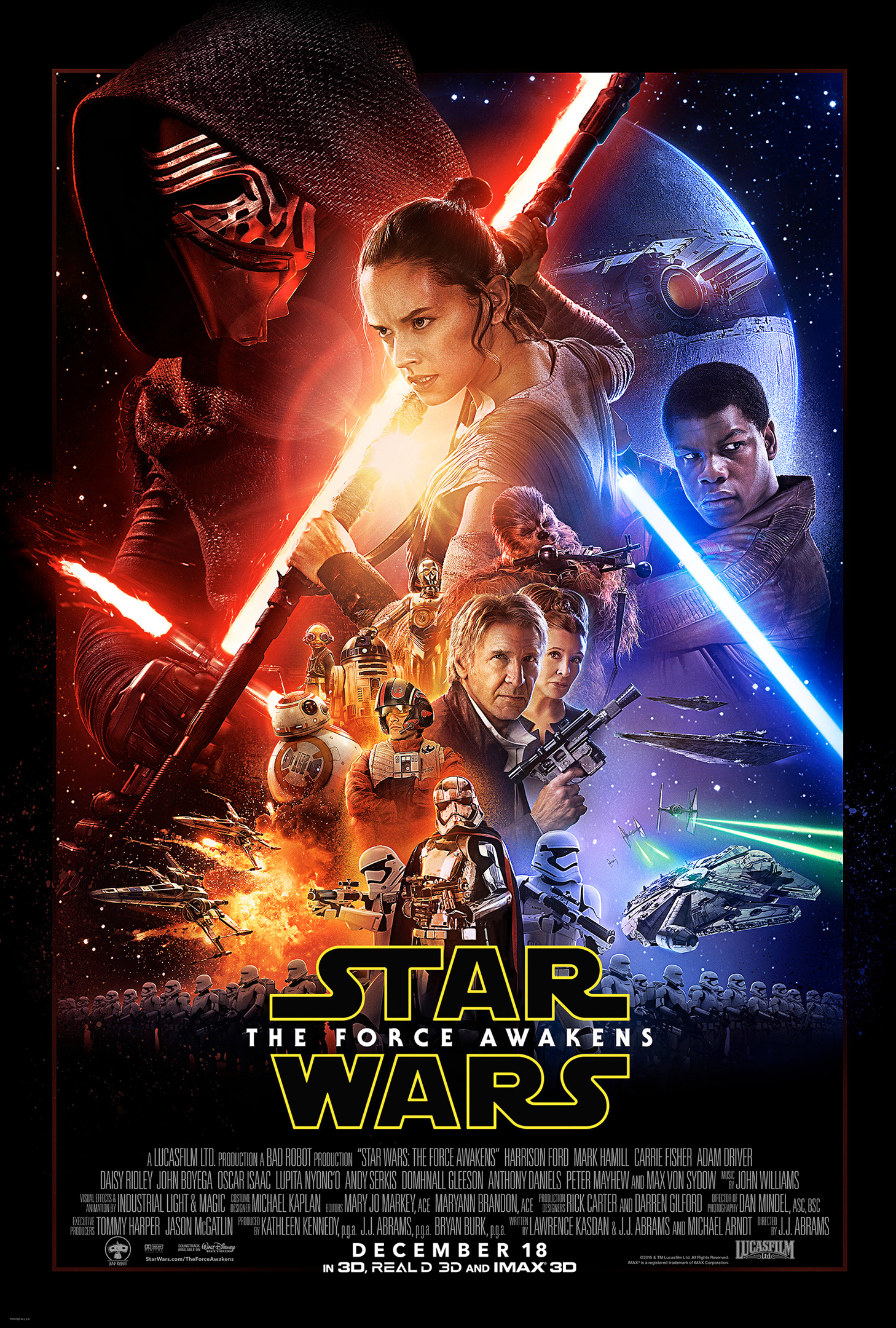Final Star Wars The Force Awakens Poster Debuts But Where Is