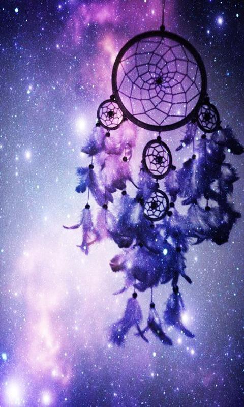 Download Enchanting Kawaii Purple Dreamcatcher Wallpaper  Wallpaperscom