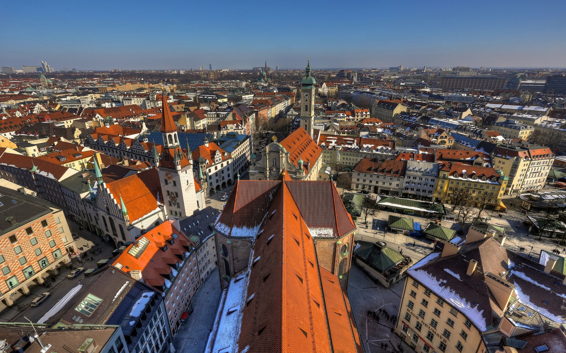 Man Made Munich HD Wallpaper