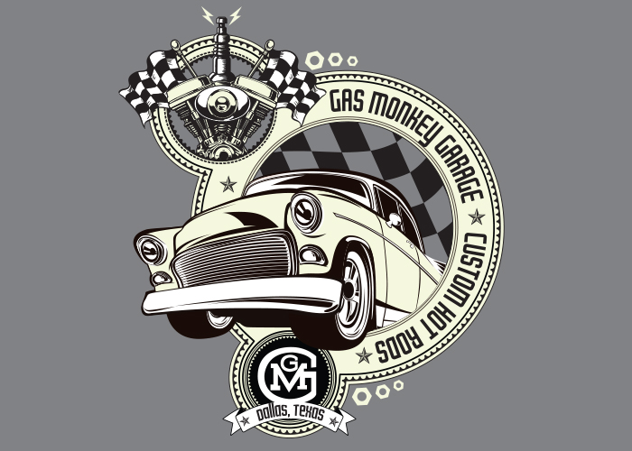Gas Monkey Garage Logo Shirts