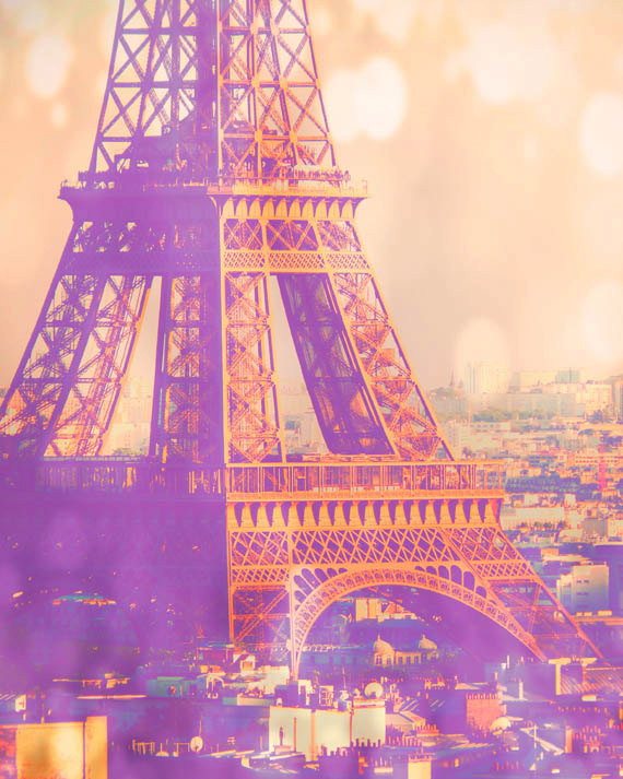 Paris Is A Feeling Dreamy Decor Girly Eiffel Tower Photo