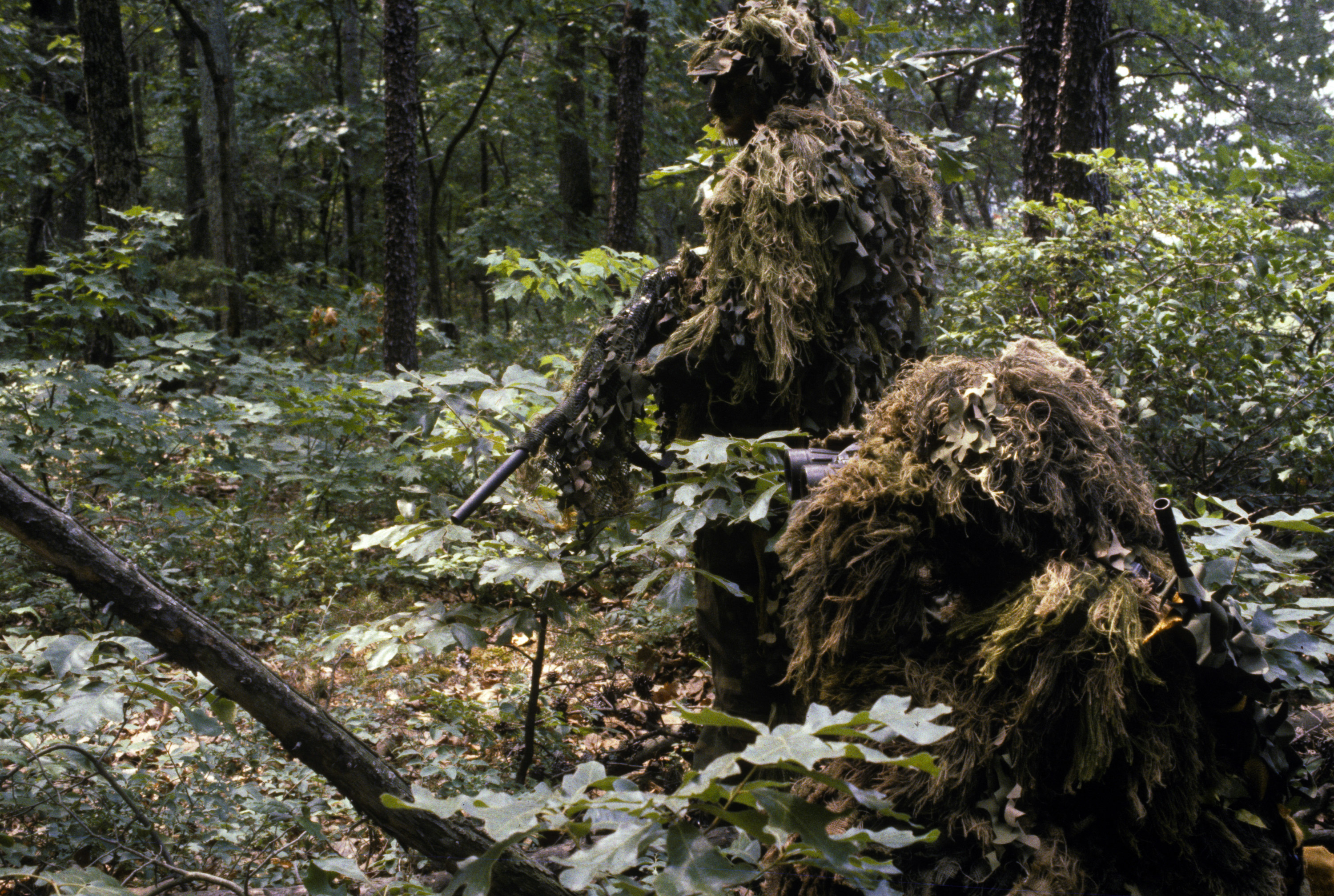 Military Snipers Camouflage Gilly Suit Sniper Team Hd
