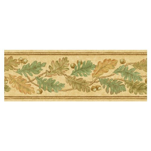 🔥 Free download IMPERIAL Oak Leaves Wallpaper Border CB089213B Kitchen ...