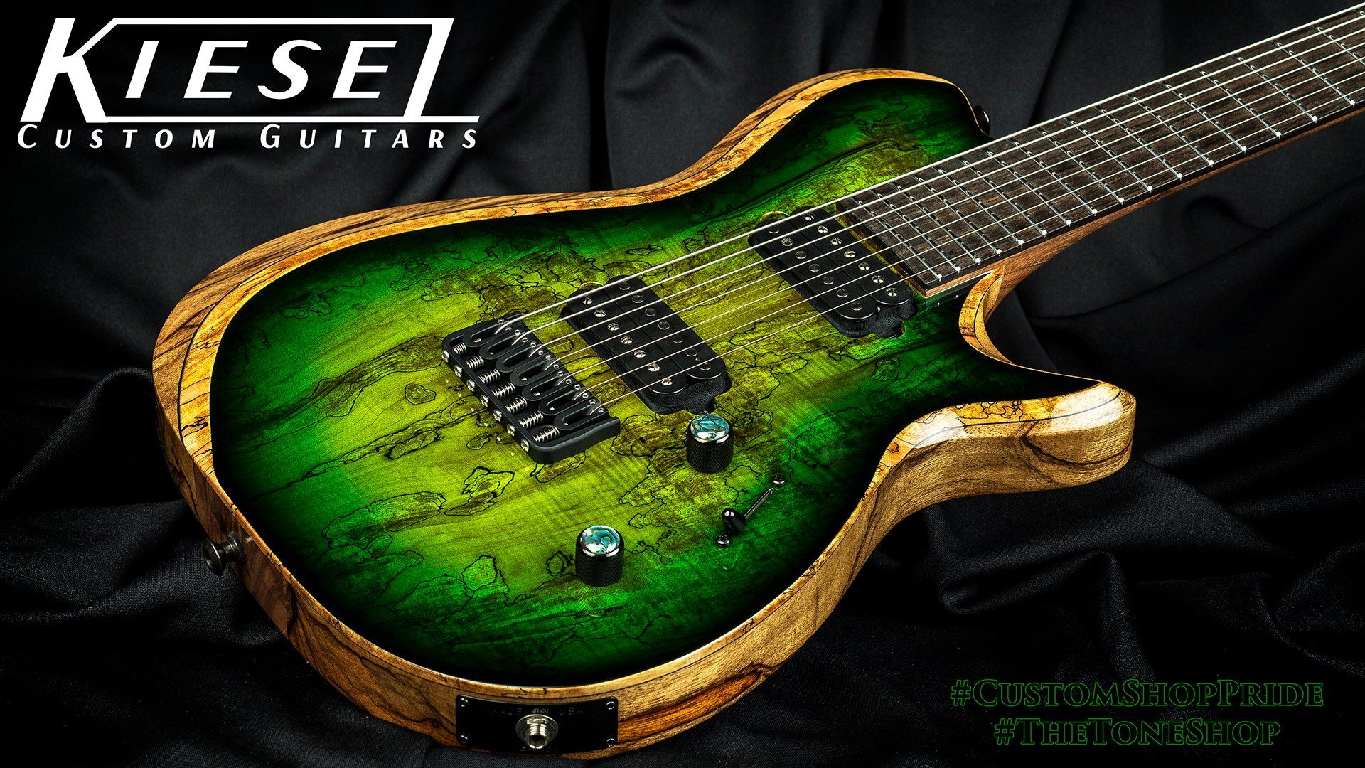 Kiesel Guitars Carvin Scb7 With Image Guitar