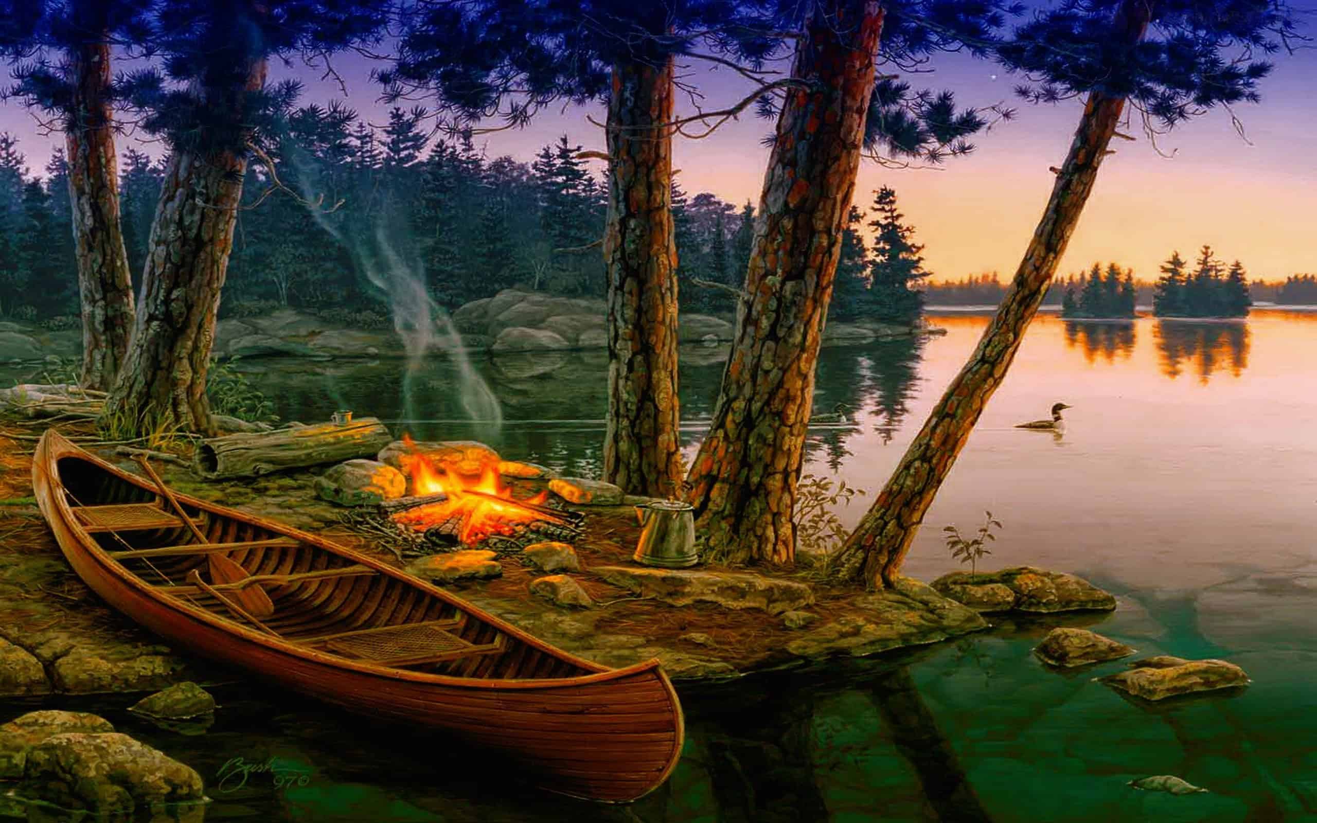Campfire Wallpaper For Desktop
