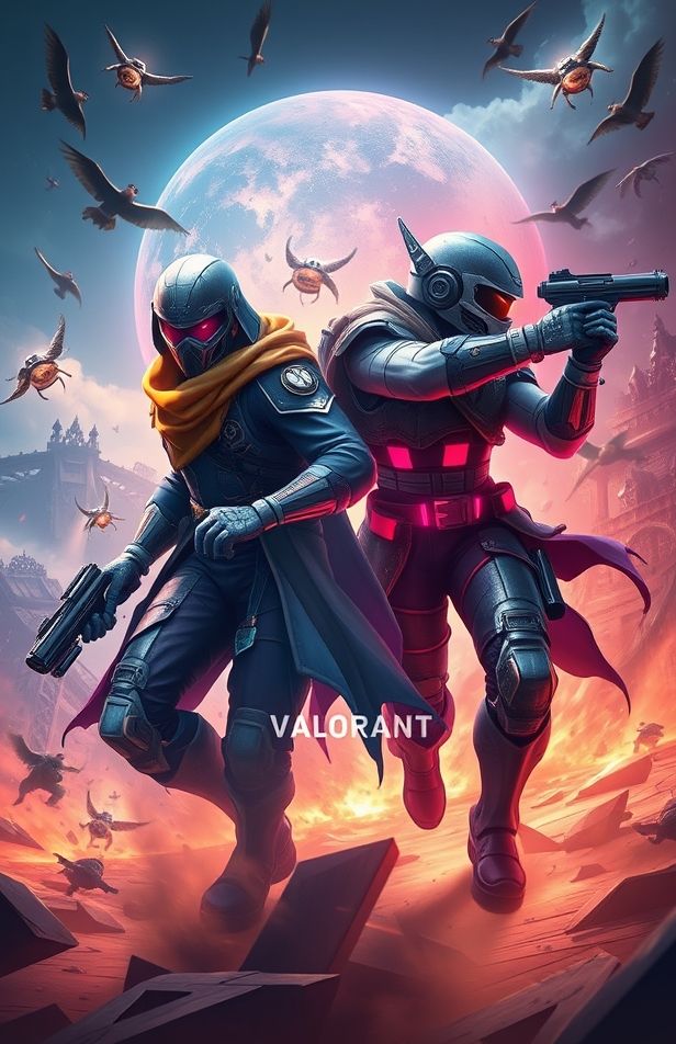 Valorant Dual Monitor Wallpaper