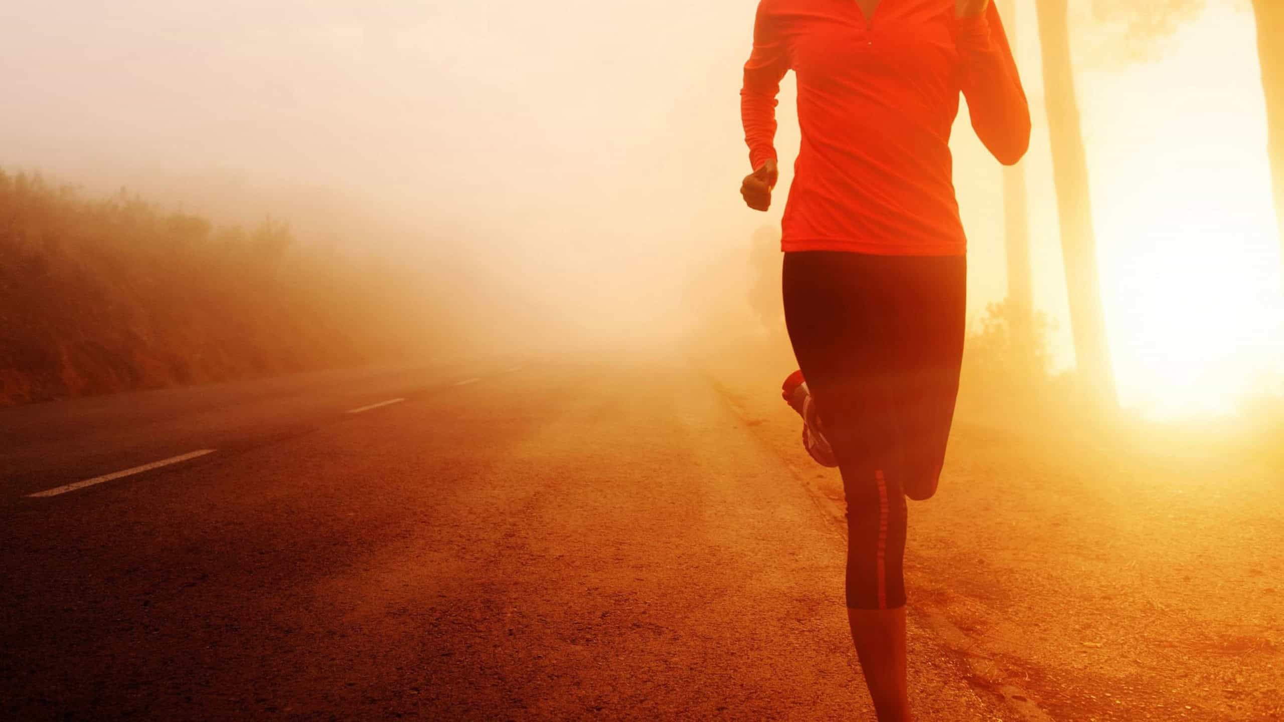 Running Desktop Background Wallpaper