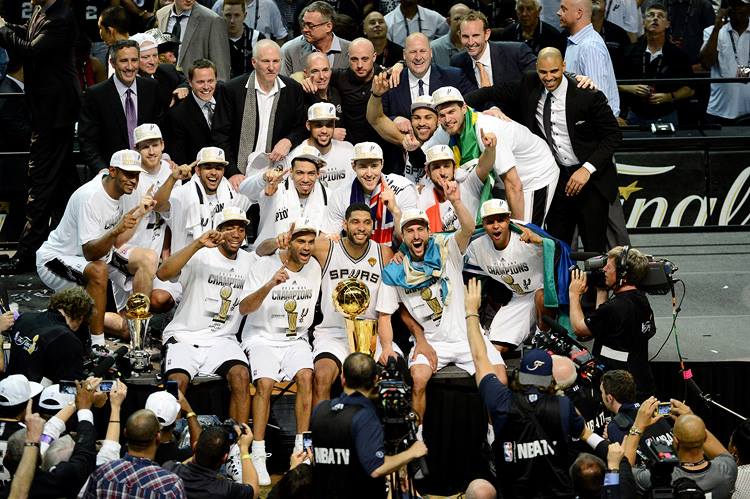 The San Antonio Spurs Are Nba Champions After Defeating