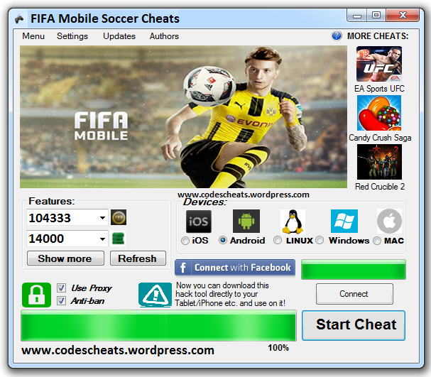 Fifa Mobile Soccer Cheats Get Unlimited Coins