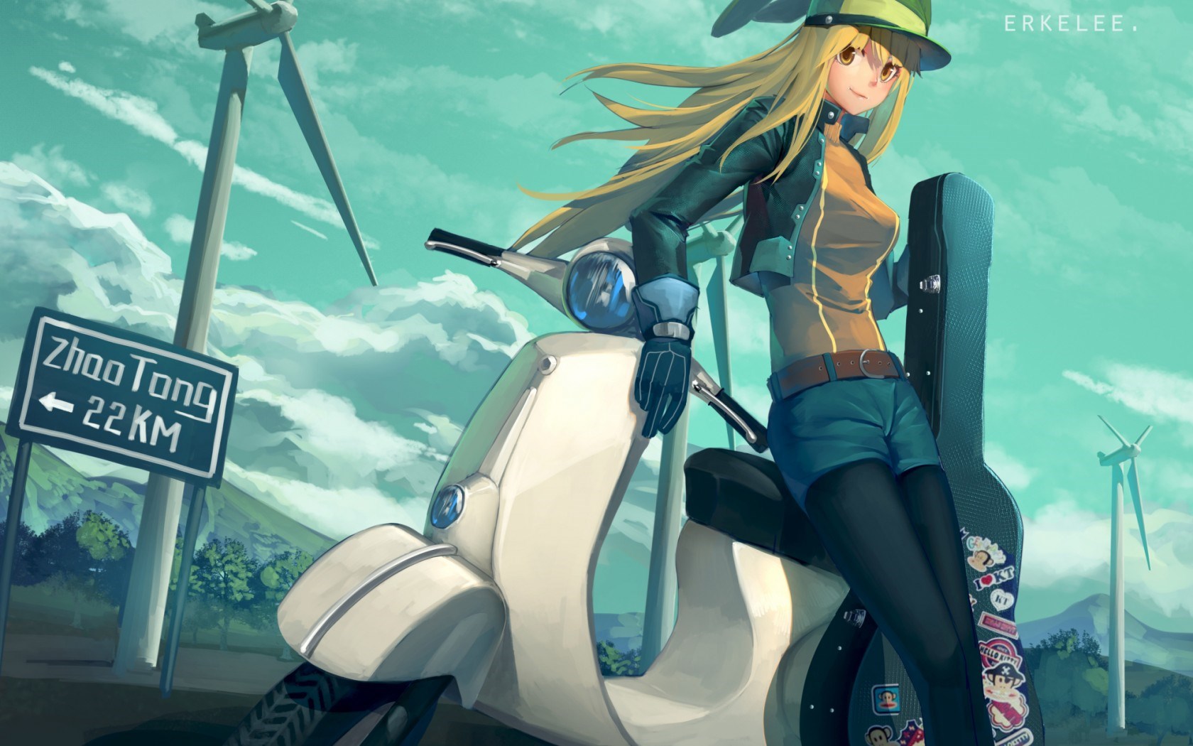 Athah Anime FLCL Vespa Haruko Haruhara 13*19 inches Wall Poster Matte  Finish Paper Print - Animation & Cartoons posters in India - Buy art, film,  design, movie, music, nature and educational paintings/wallpapers