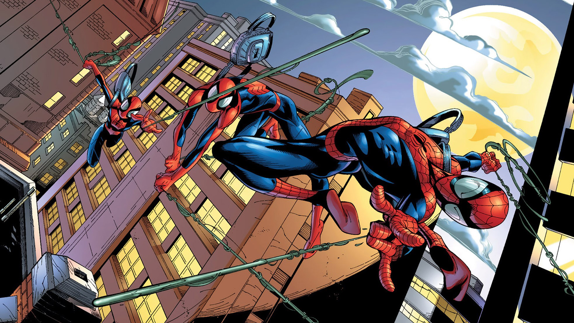 Spiderman comics spider man superhero wallpaper 1920x1080 39524