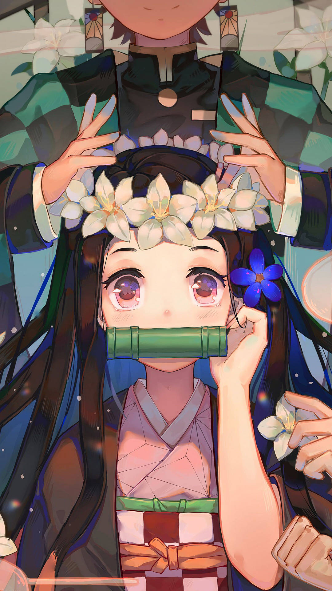 Nezuko Phone Wallpaper