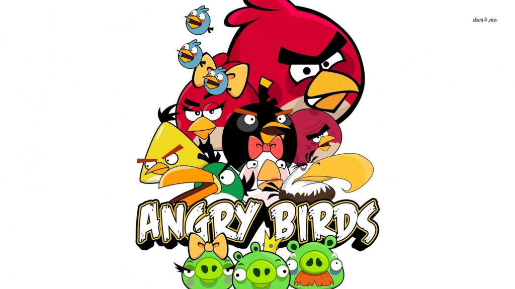 Angry Bird Wallpaper for Desktop 1024x575