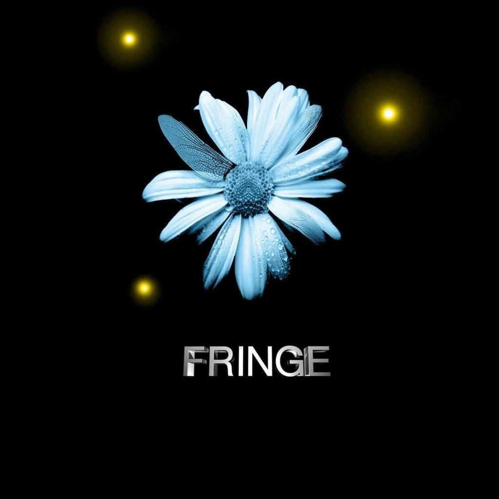 Fringe   Flower Glyph ipad wallpaper