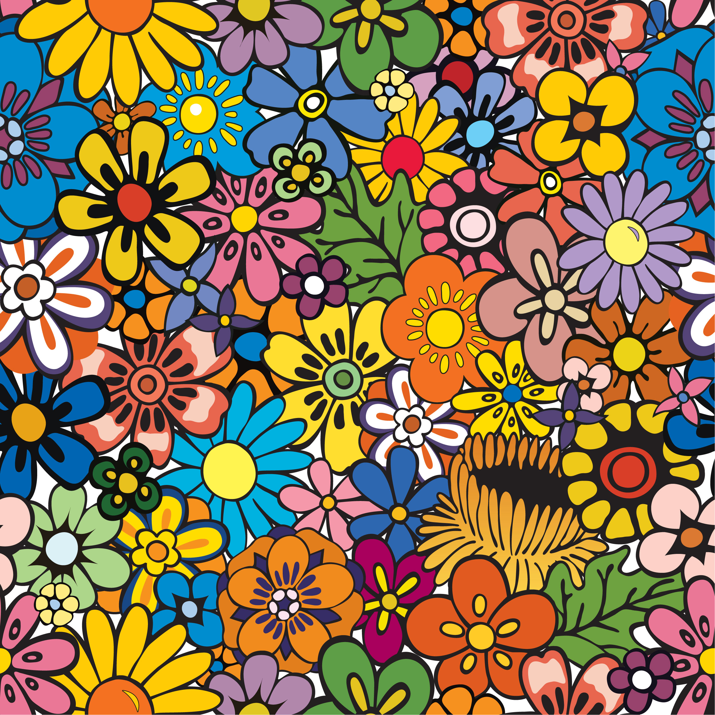 Free Download No121 2499x2499 For Your Desktop Mobile Tablet Explore 60 Flower Power Background Flower Power Wallpaper