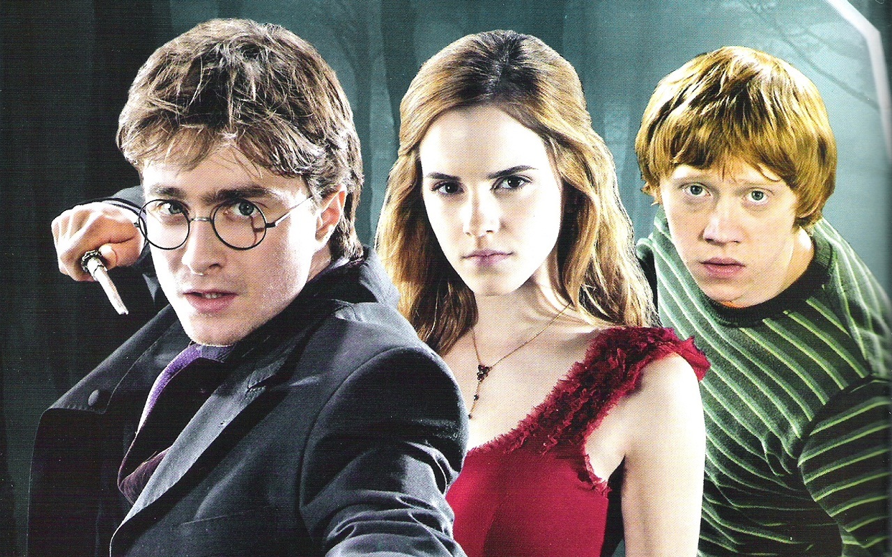 [49+] Harry Ron and Hermione Wallpaper on WallpaperSafari